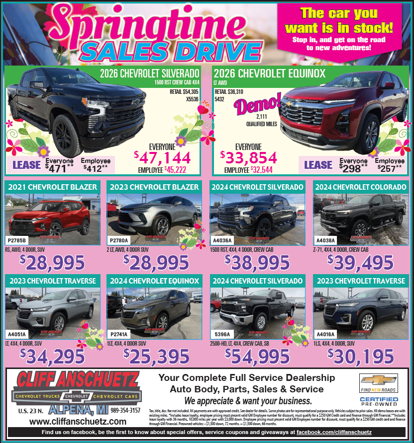 Monthly Ad Specials